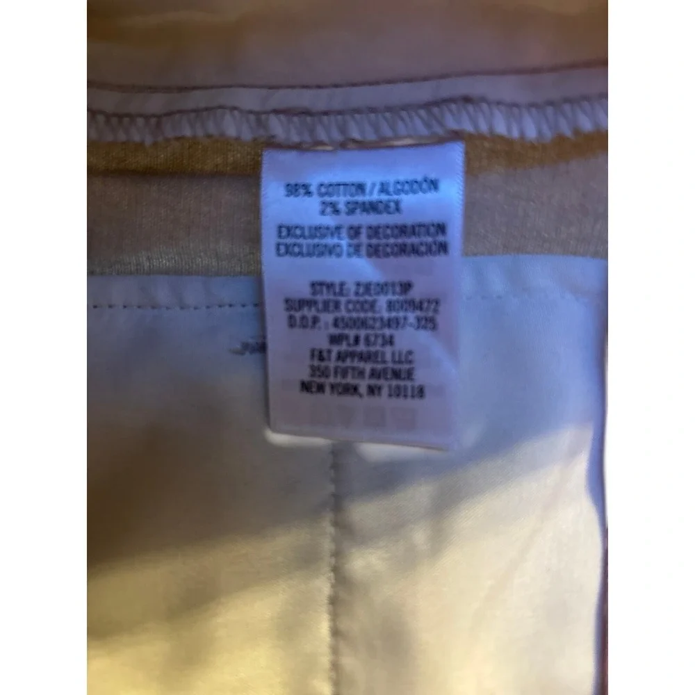 IZOD Kids Khaki School‎ Uniform Shorts Adjustable Waist Stretch Size 3 (B24)